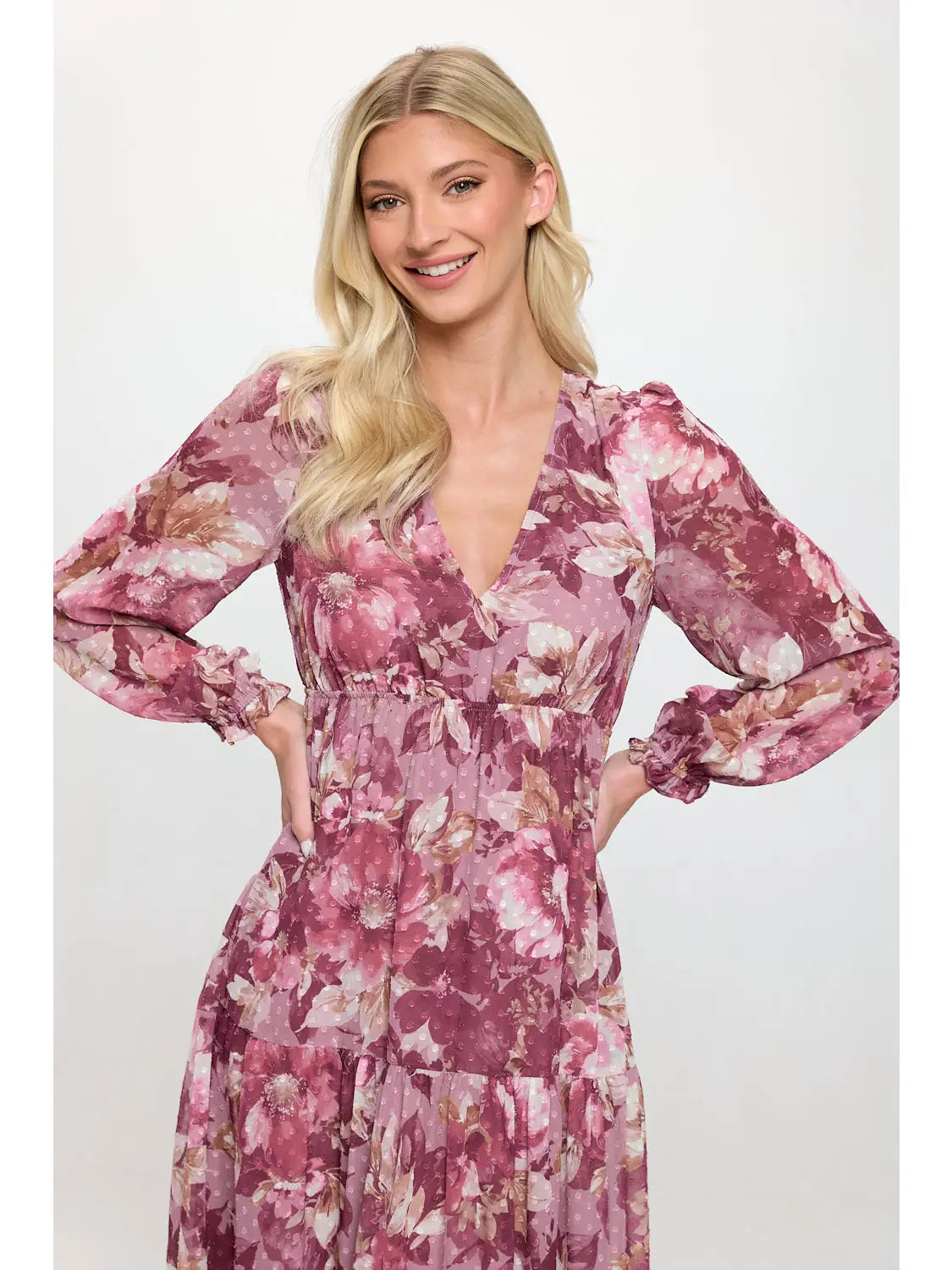 Camellia Mauve Maxi Dress
