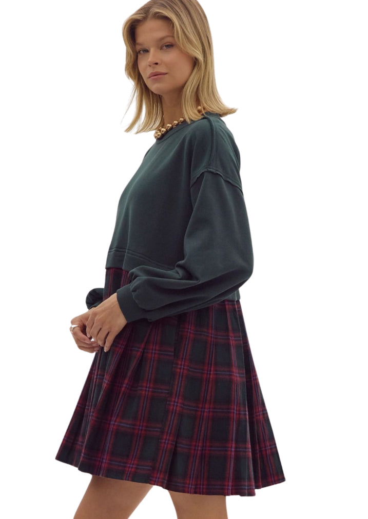 Thankful Dress - Evergreen
