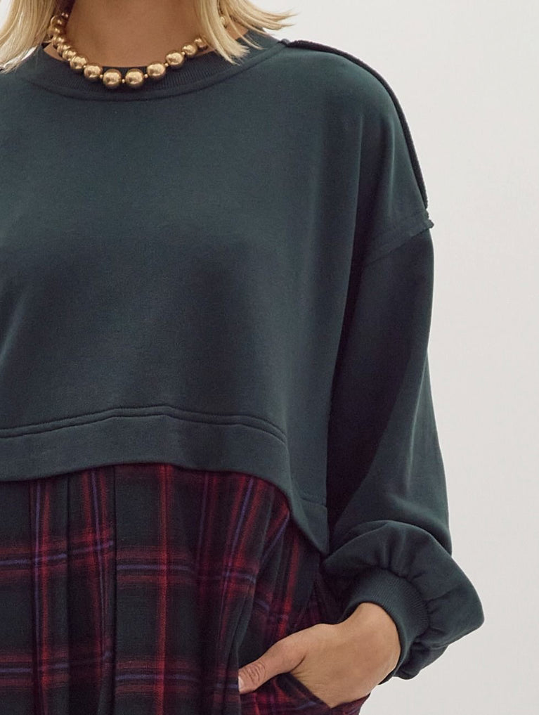 Thankful Dress - Evergreen