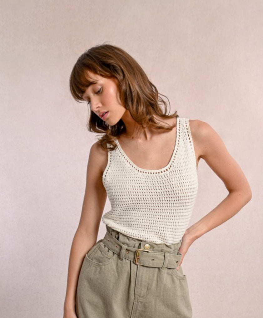 Crochet Knit Tank
