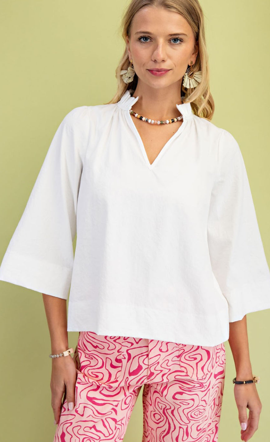Erwin Blouse - White