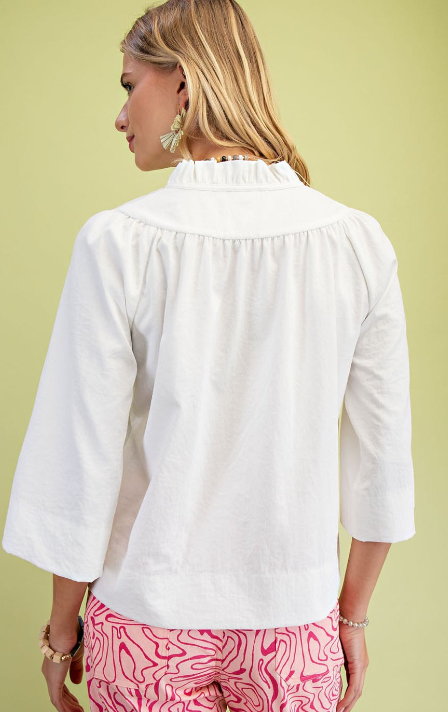 Erwin Blouse - White