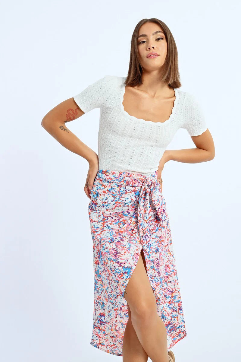 Tulip Tied Skirt