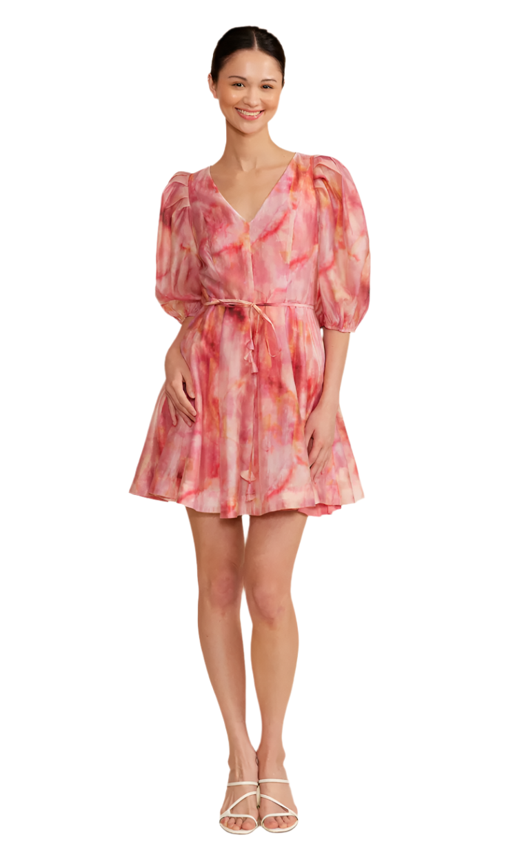 Alexis Puff Sleeve Mini Dress