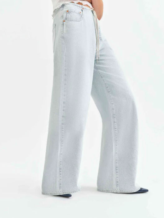 Baby Talk Drawstring Denim