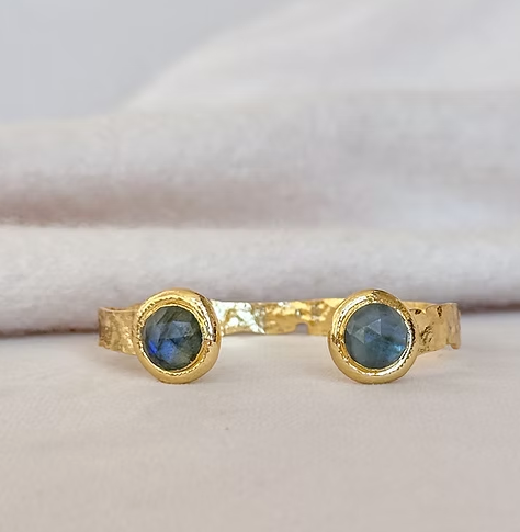 Misty Cuff- Labradorite