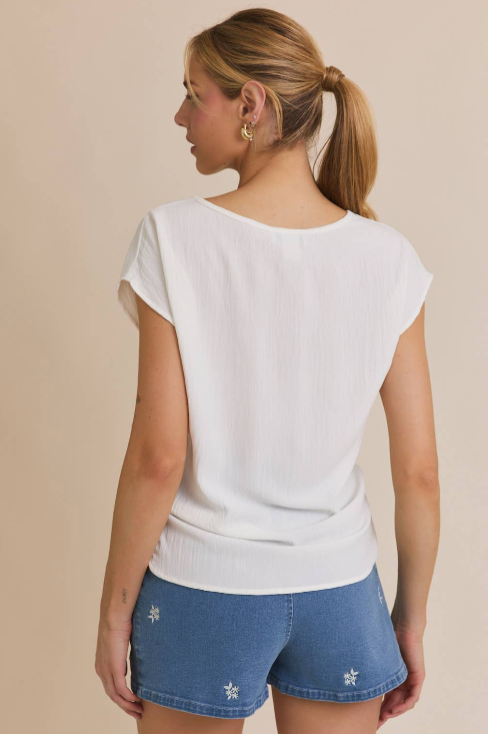 Twisted Top - White