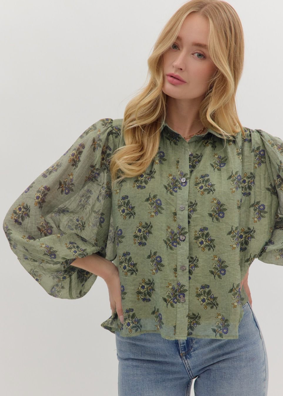 Botanical Blouse