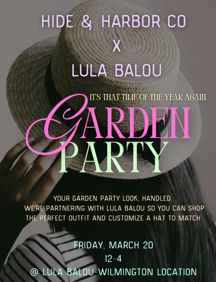 Garden Party Custom Hat Event