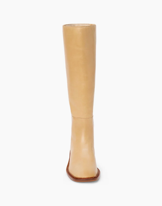 Franklin Knee High Boot - Natural