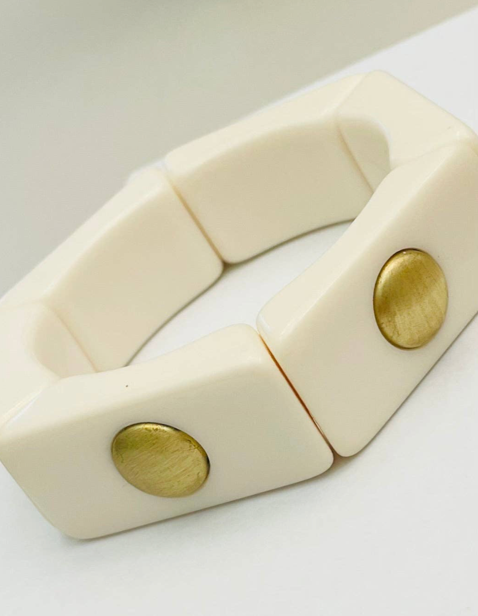 Six Side Stretch Bracelet - Color Options