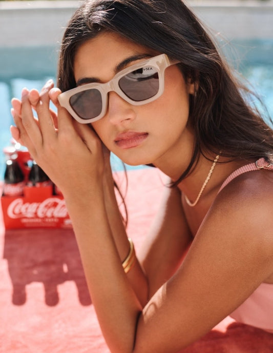 I-SEA BANKS VANILLA/BROWN