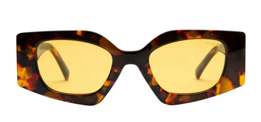 I-SEA BIRDIE TORT/LEMON DROP LENS SUNNIES