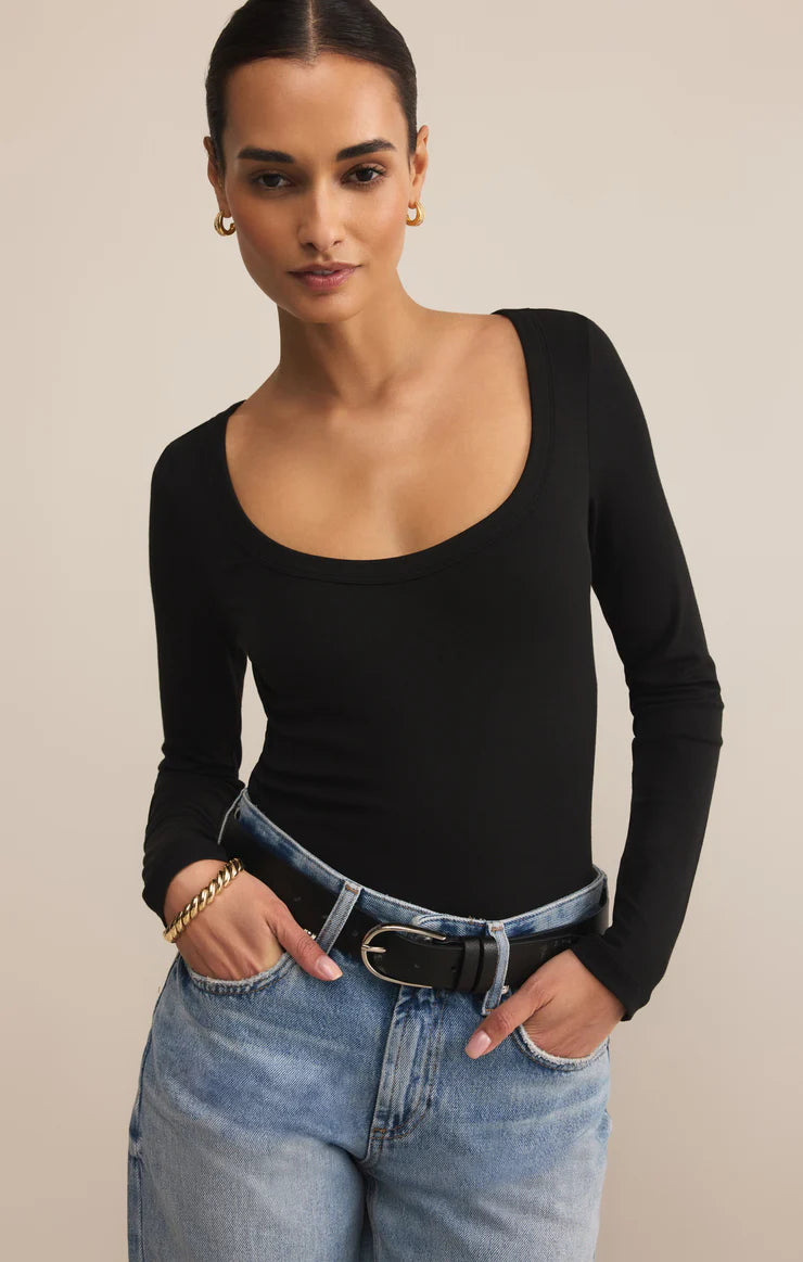 Second Skin Scoop Tee