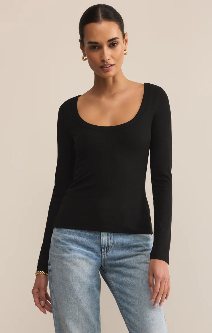 Second Skin Scoop Tee