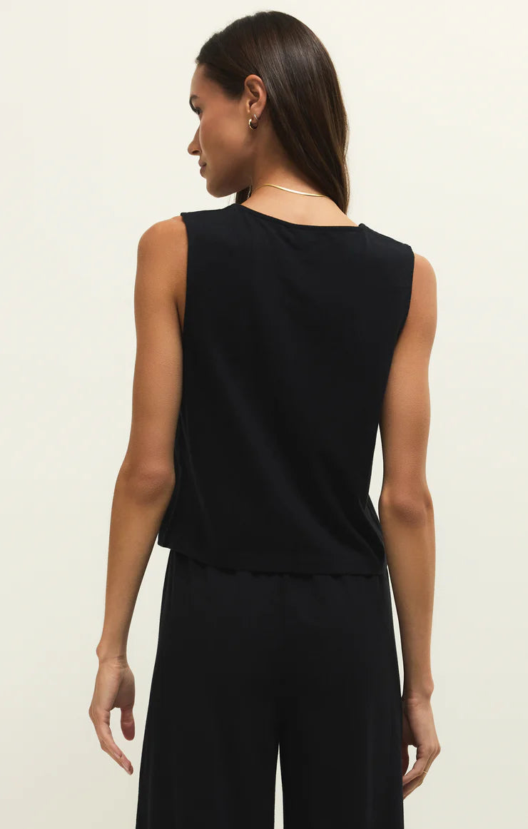 Noelle Jersey Sleeveless Top