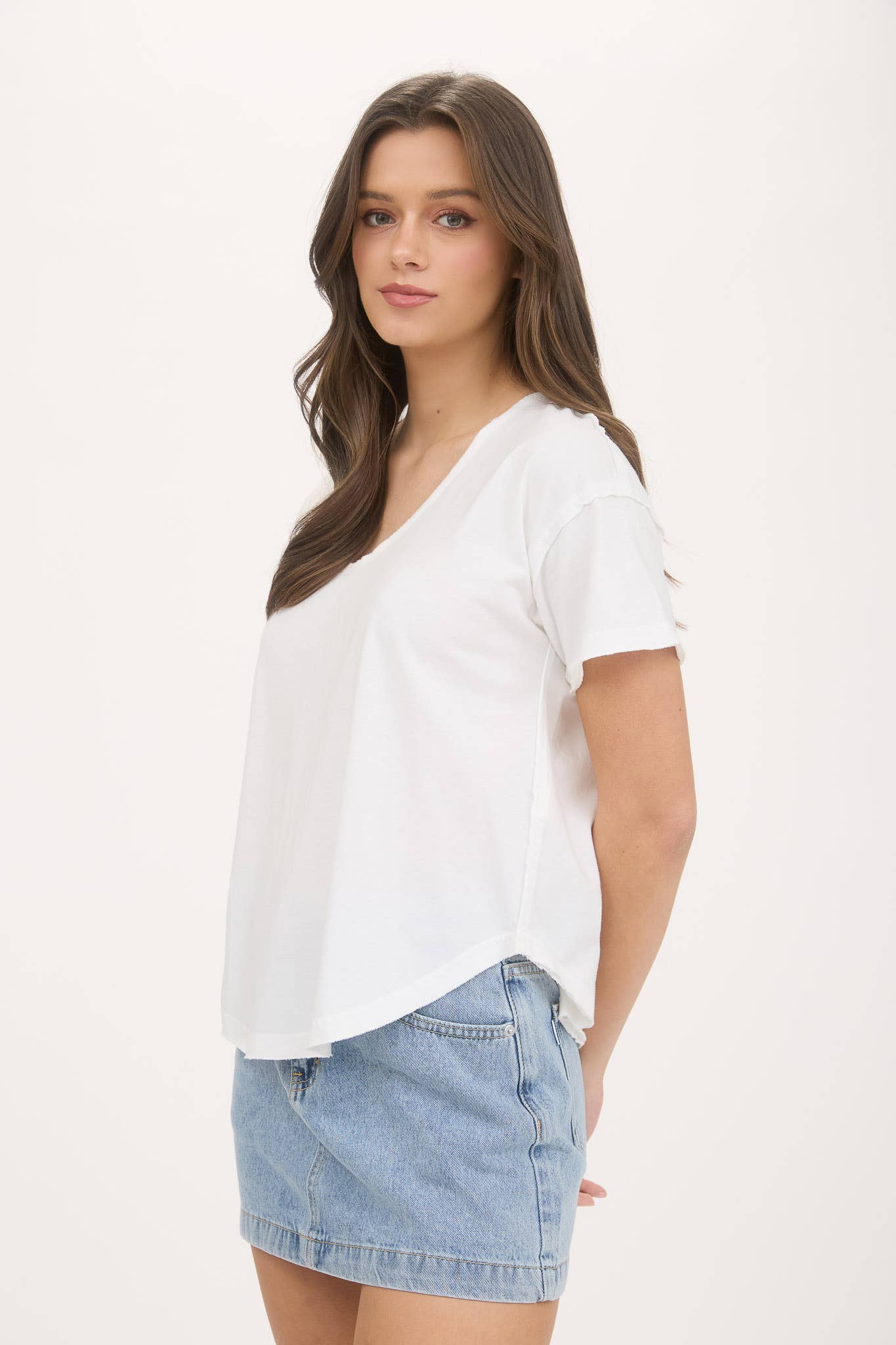 Scoop Neck Tee