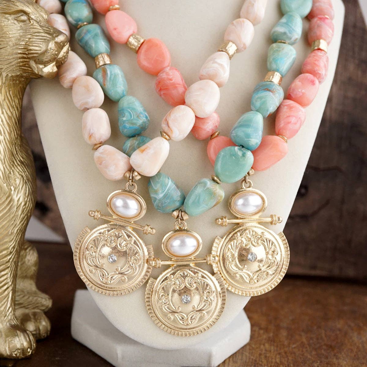 Sunwashed Relic Necklace
