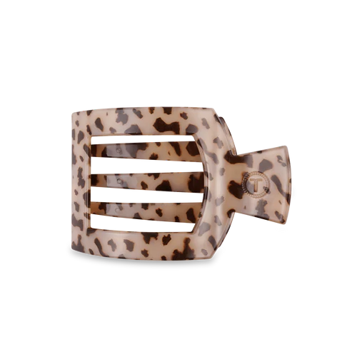 Blonde Tortoise Medium Flat Square Hair Clip
