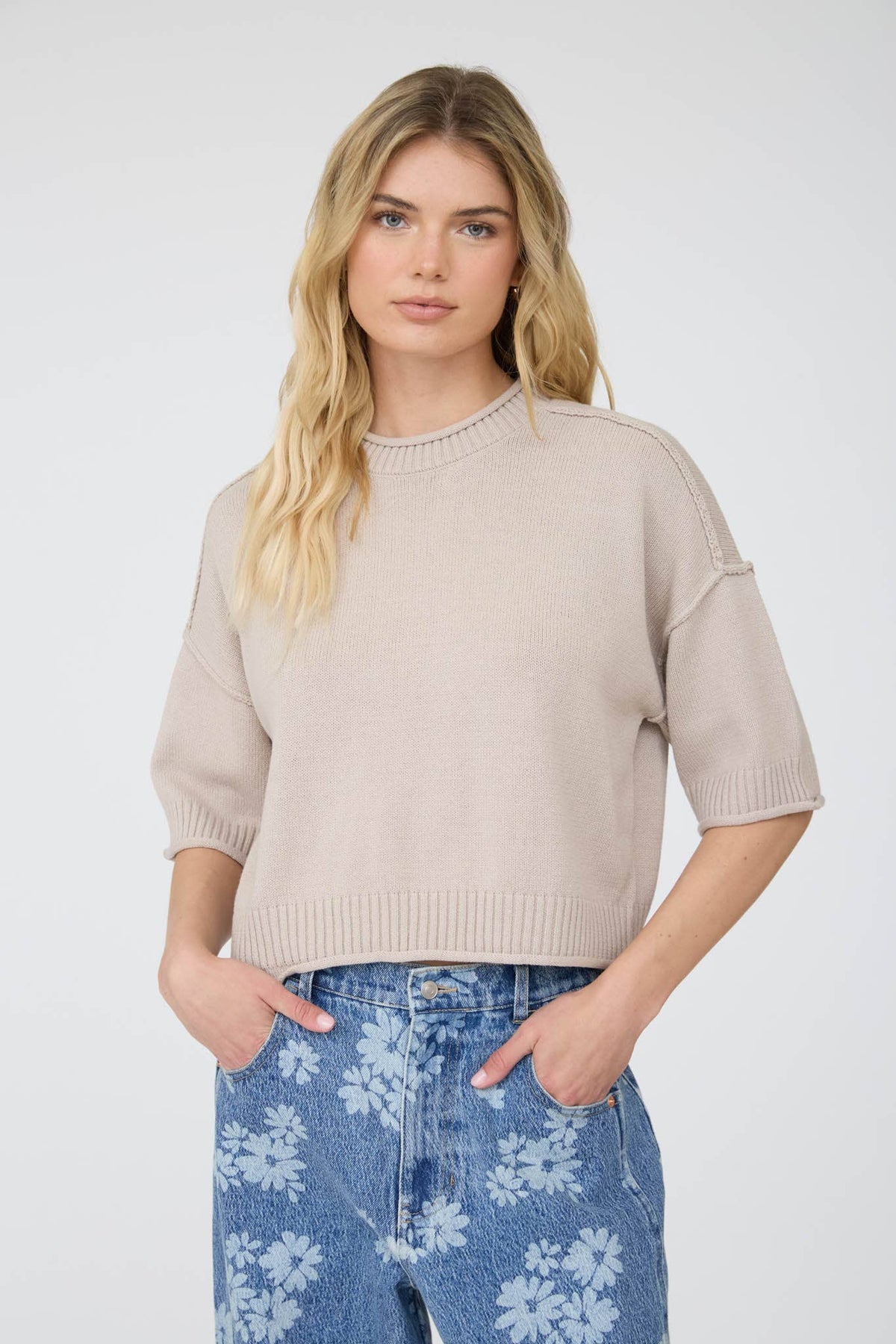Exposed Seam Sweater - 3 Colors