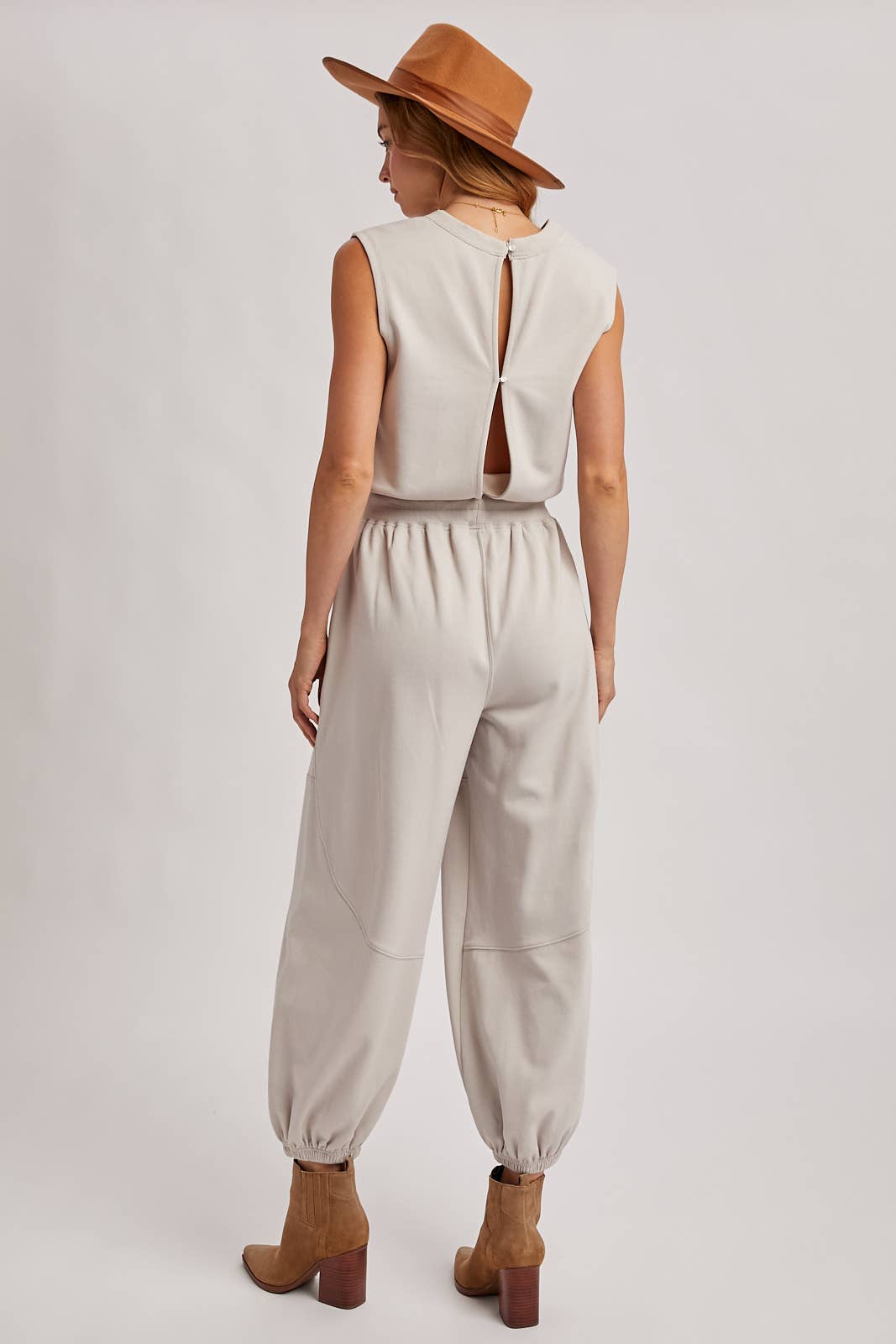 Ecru Travel Jumpsuit