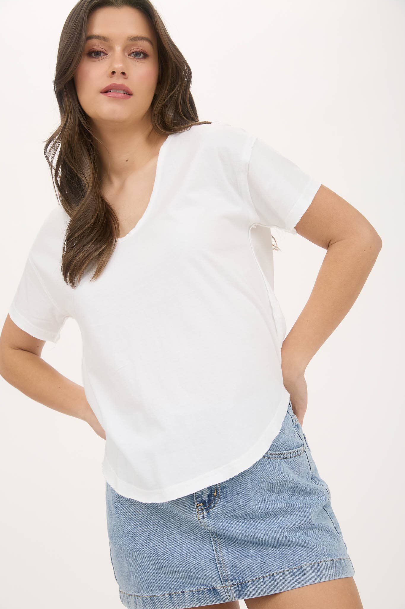 Scoop Neck Tee
