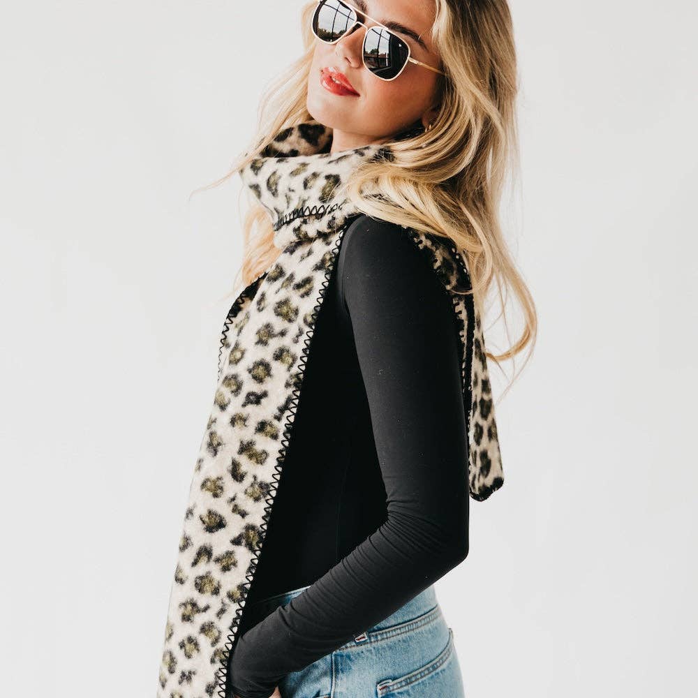 Laine Leopard Scarf - 3 Colors