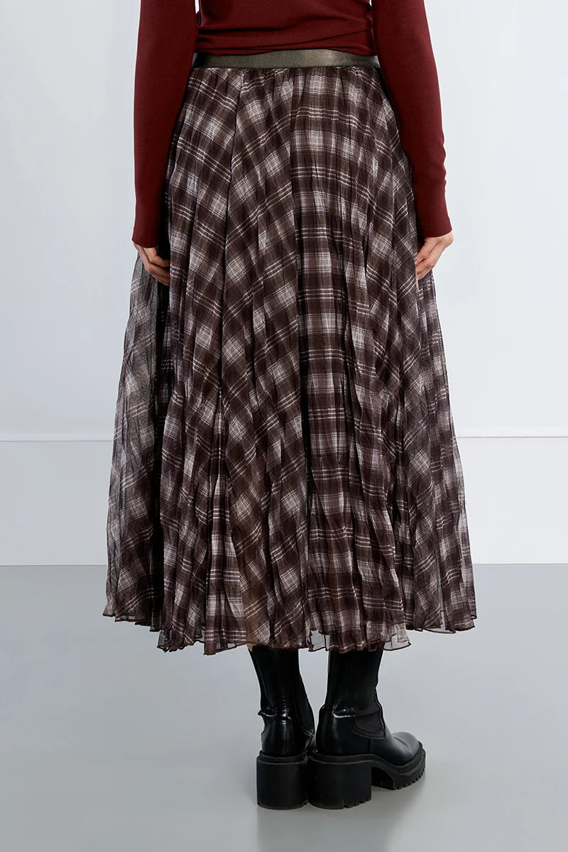 Checkmate Maxi Skirt