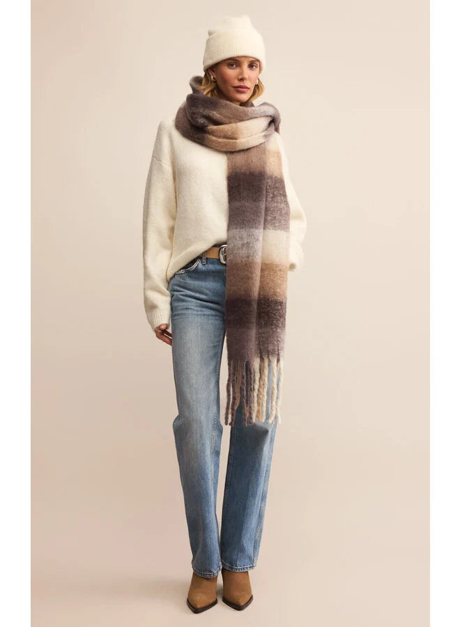 Plaid I Met You Scarf