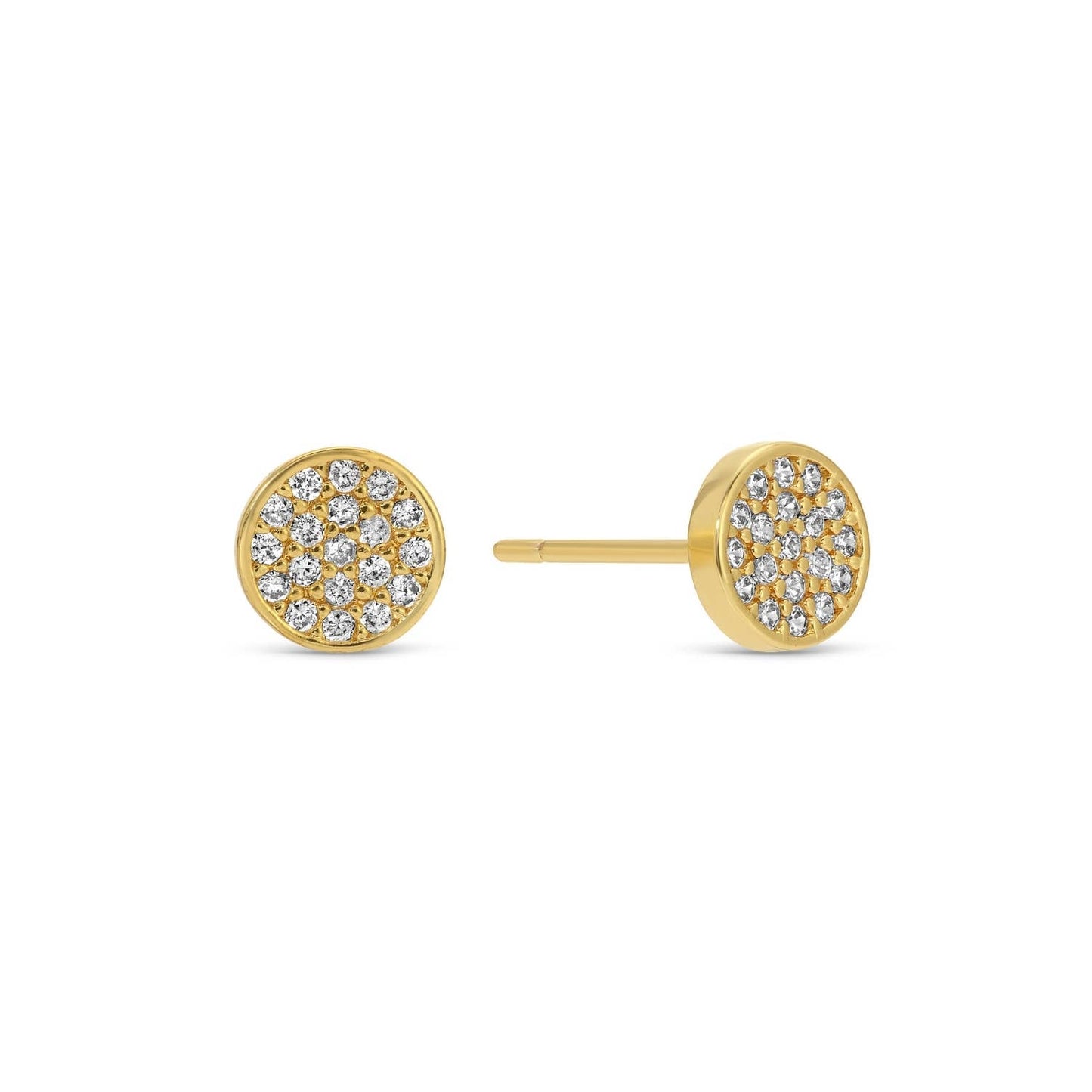 Pave Velvet Stud Gift Set: Gold