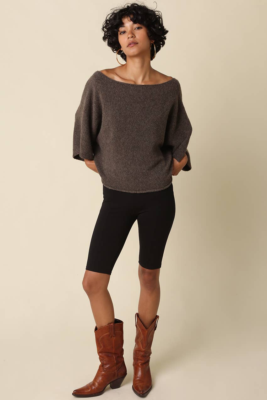 Gloria One Shoulder Knit Top