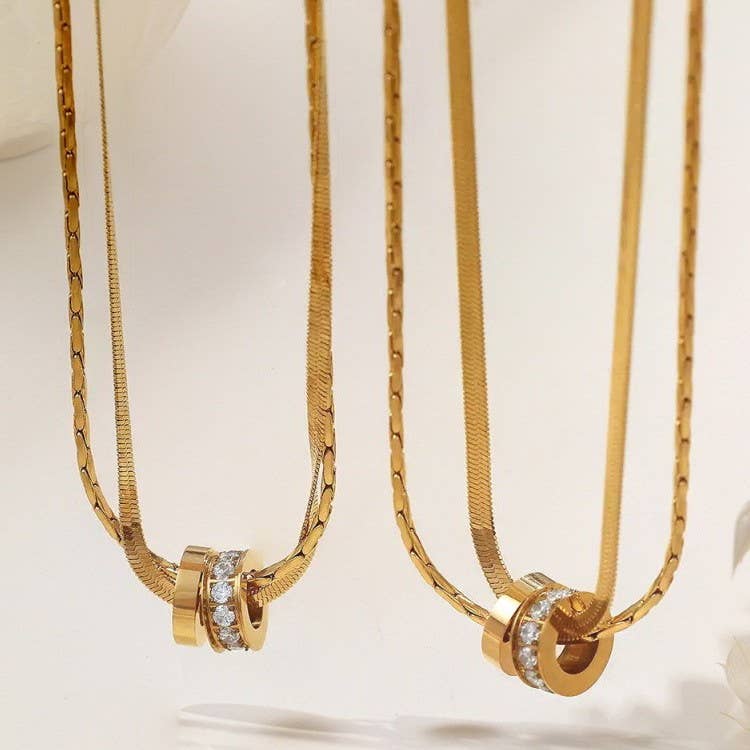 Circle Back Necklace
