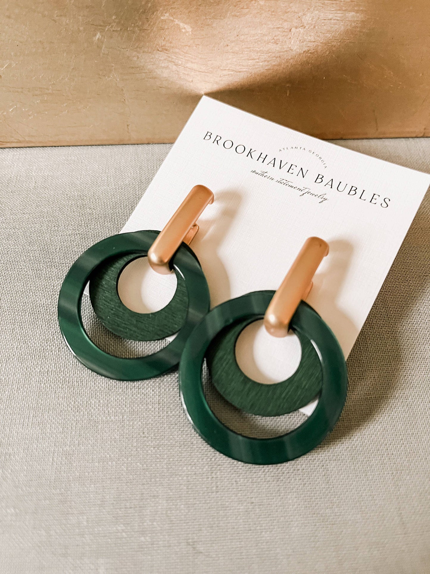 Layered Circle Earring - 4 Colors