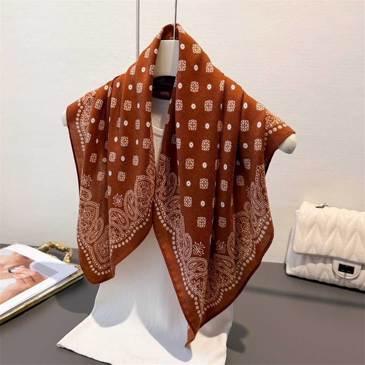 Paisley Bandana Scarf