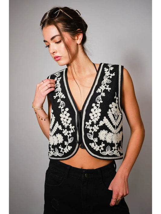 Arizona Embroidered Vest