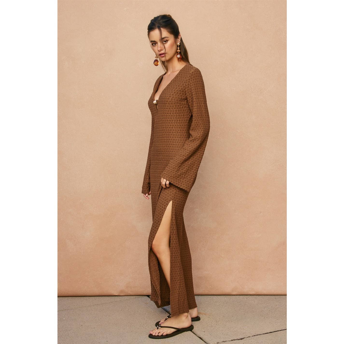 Ring My Bell Chocolate Dress