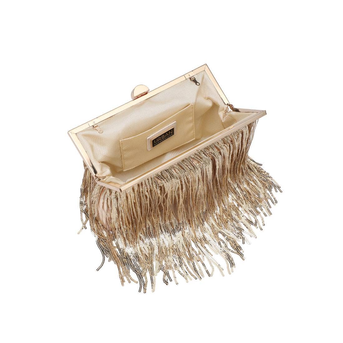 Celestia Evening Bag: Gold