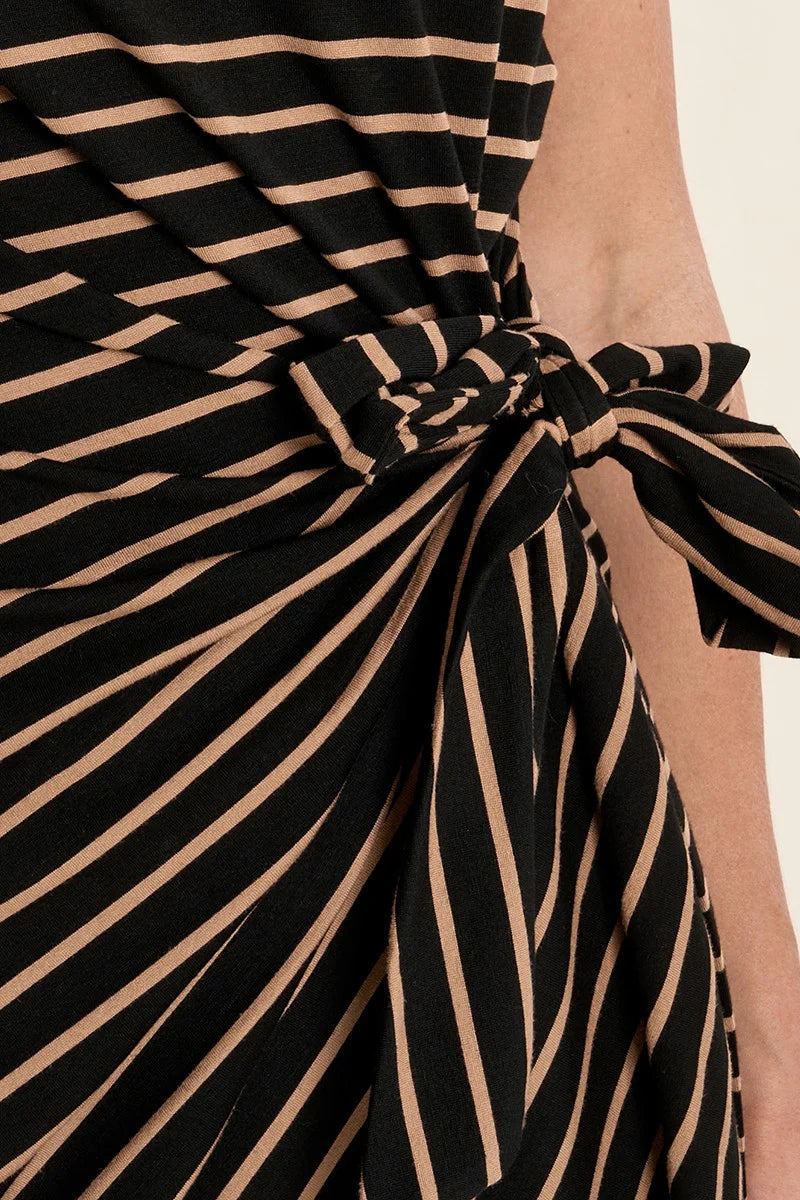 Espresso Lines Dress