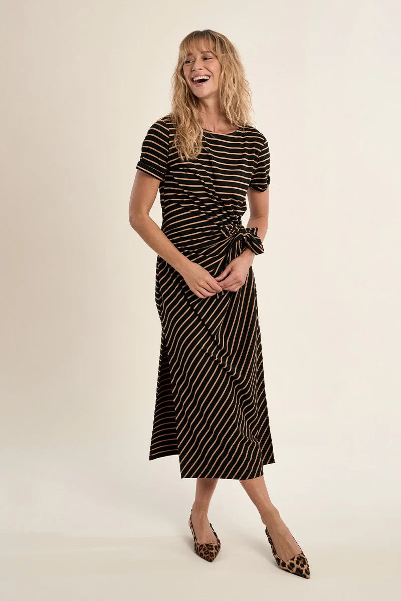 Espresso Lines Dress
