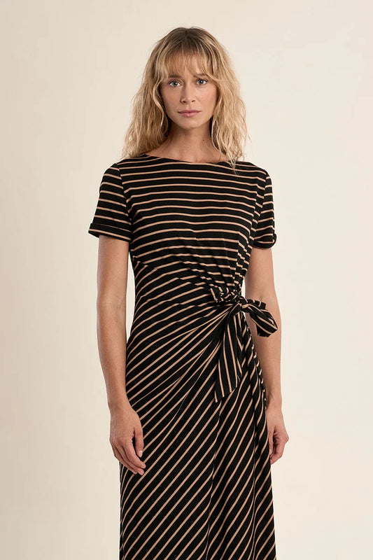 Espresso Lines Dress
