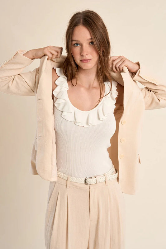 Ruffle Charm Tank