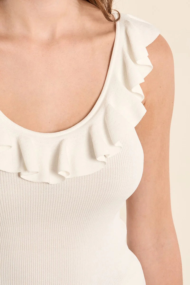 Ruffle Charm Tank