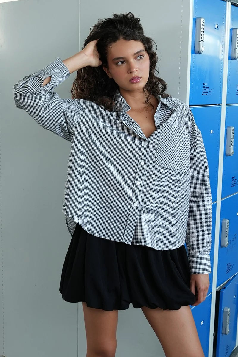 Elementary Gingham Shirt