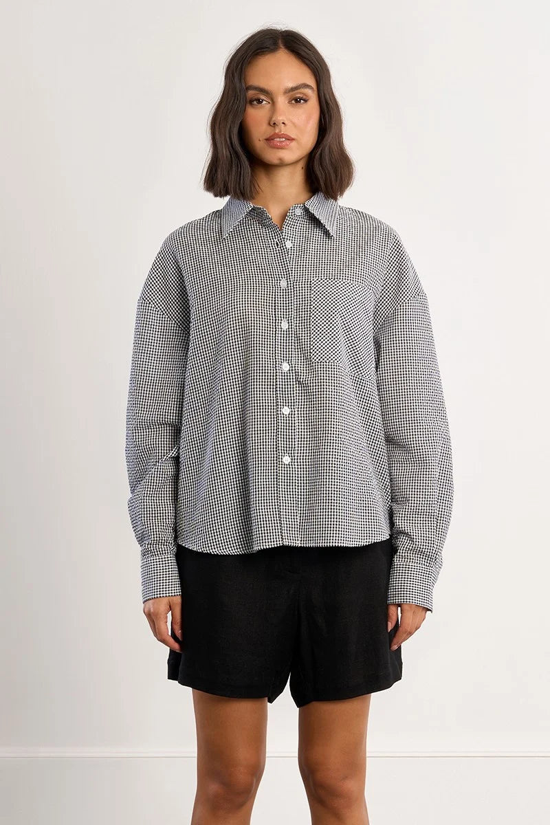 Elementary Gingham Shirt