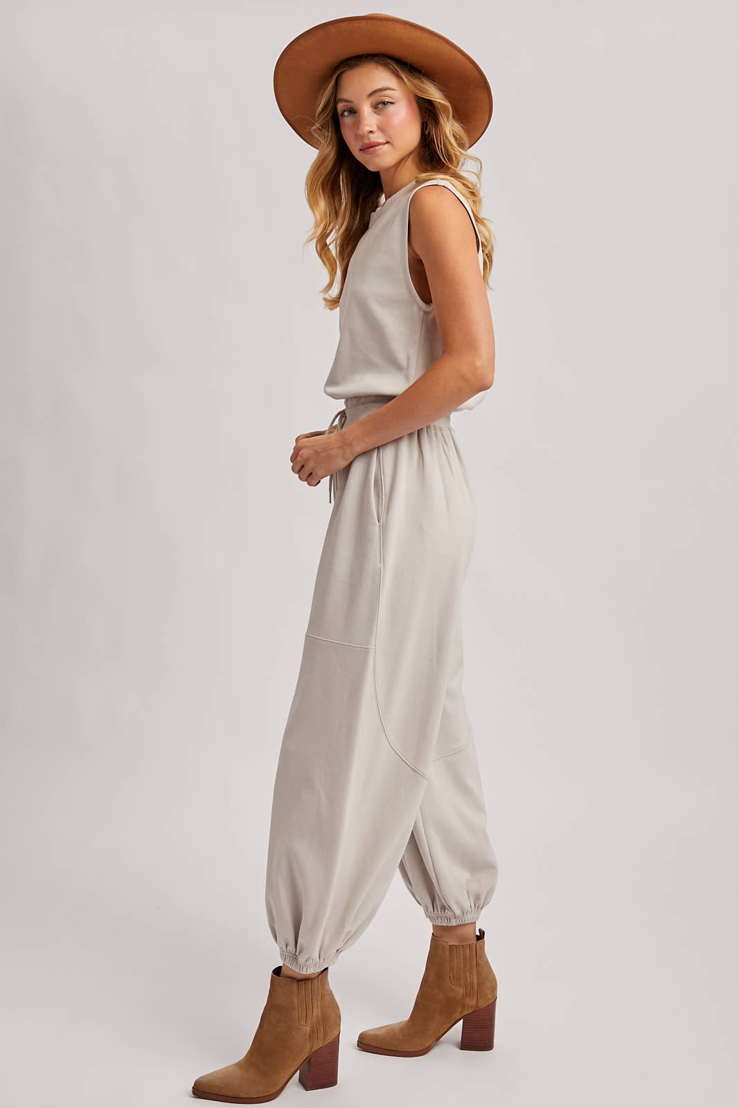 Ecru Travel Jumpsuit