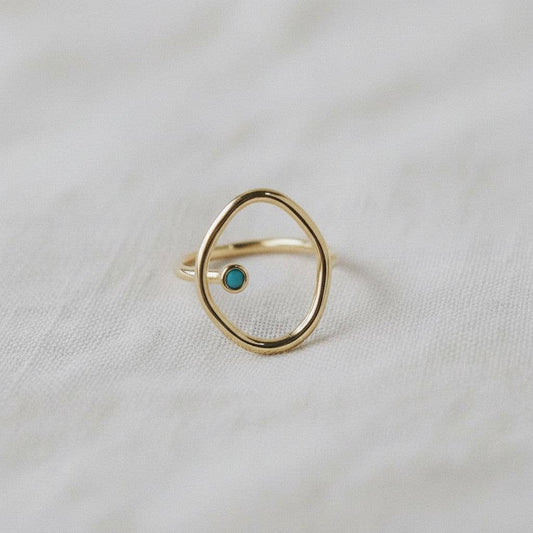 Blue Gemstone Ring