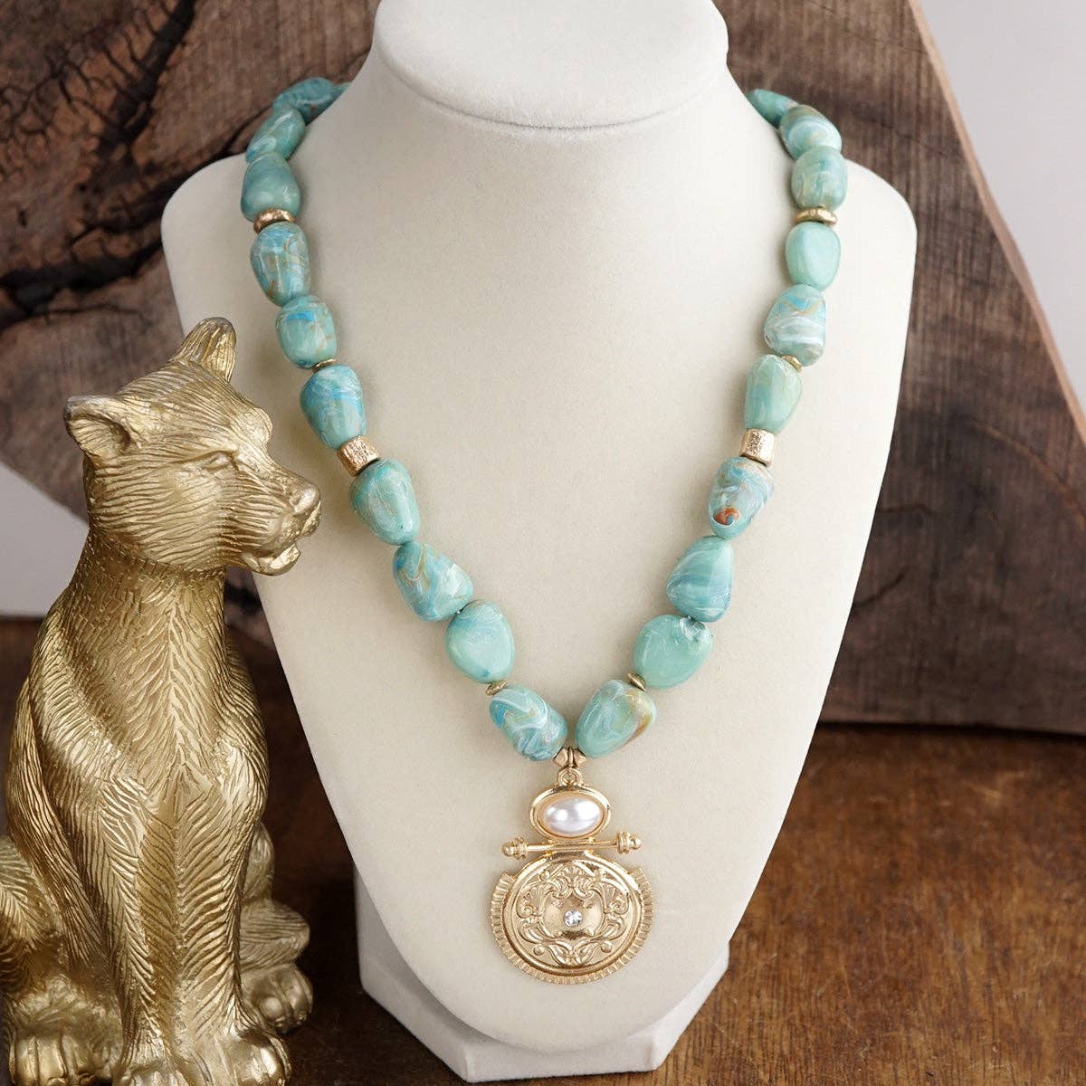 Sunwashed Relic Necklace