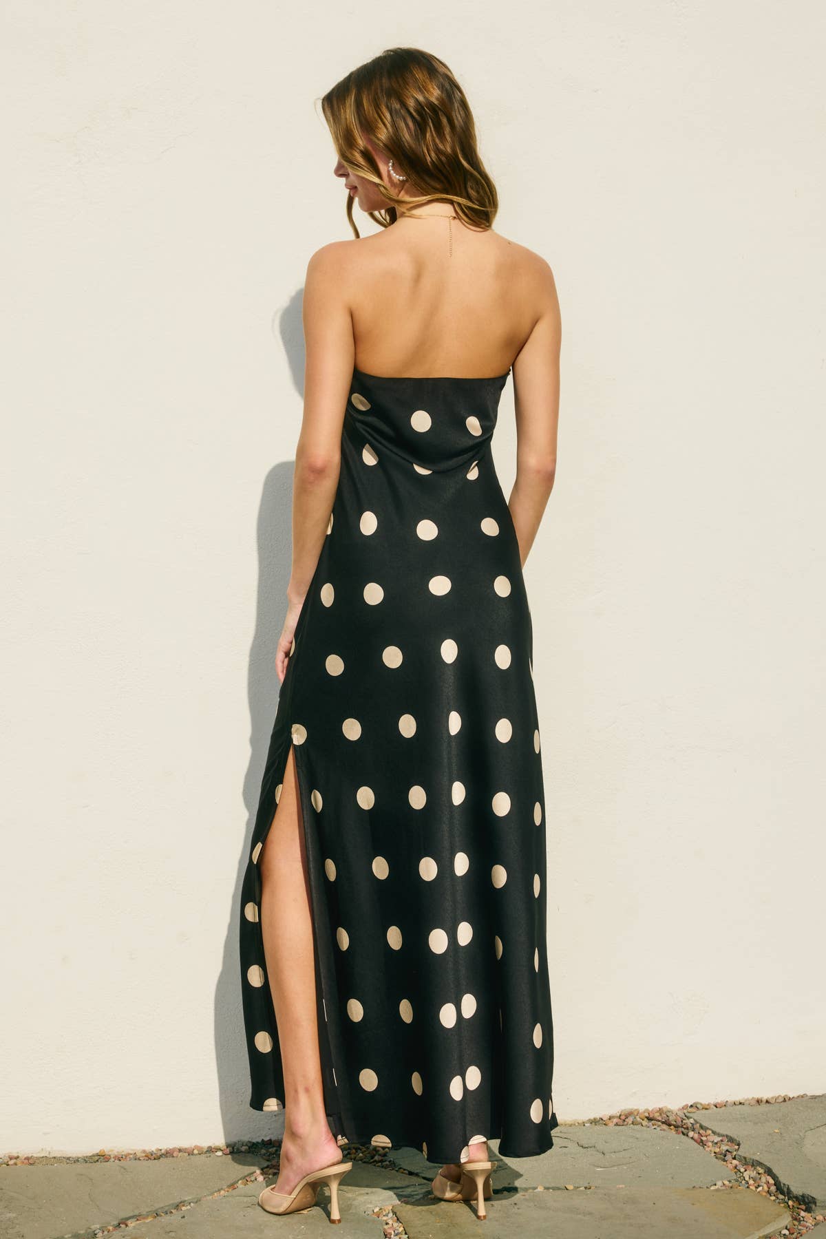 Gentle Whisper Strapless Maxi
