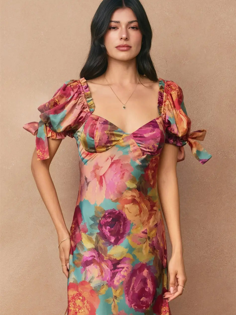 August Florals Dress