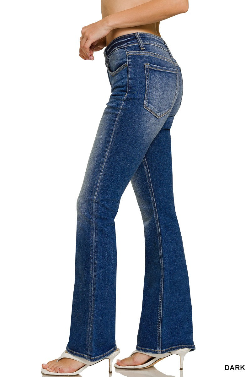 Dark Wash Bootcut Denim